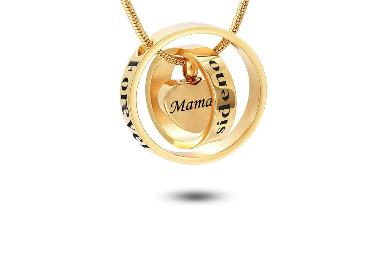 vergulde ashanger met een uniek ontwerp voor mama - Afbeelding 6