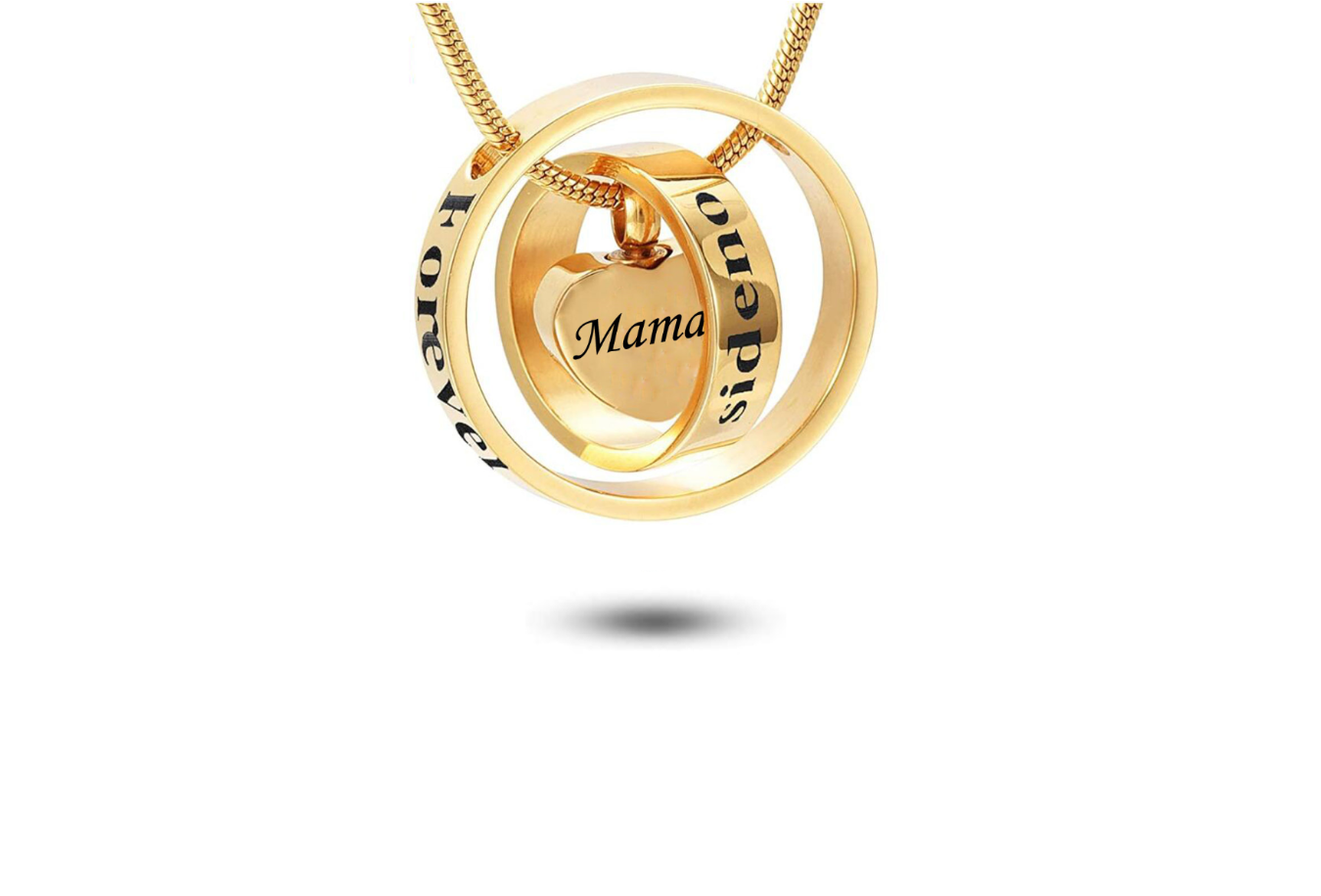 vergulde ashanger met een uniek ontwerp voor mama - Afbeelding 5