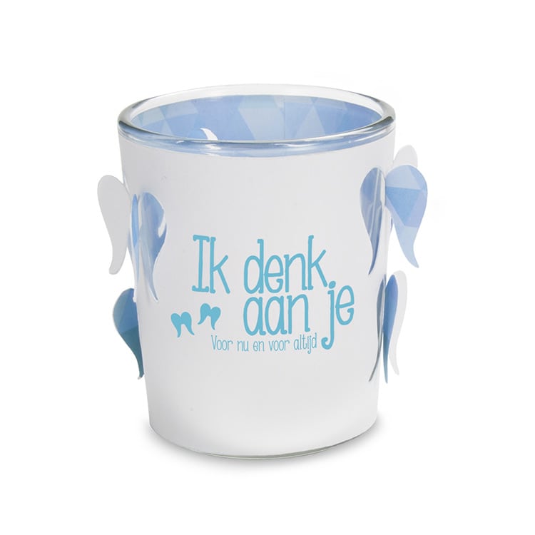 Kaarsje ter herdenking, in gedachten bij je