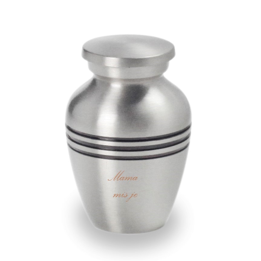 Zilverkleurige Mini Urn Elementen - Afbeelding 2