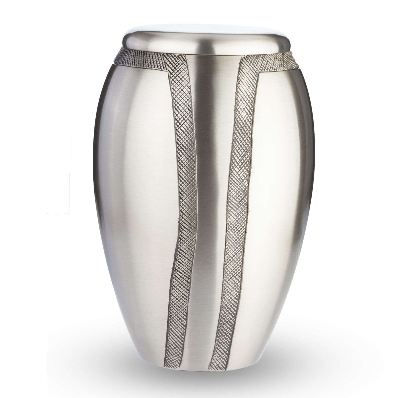 Zilverkleurige Grote Design Urn