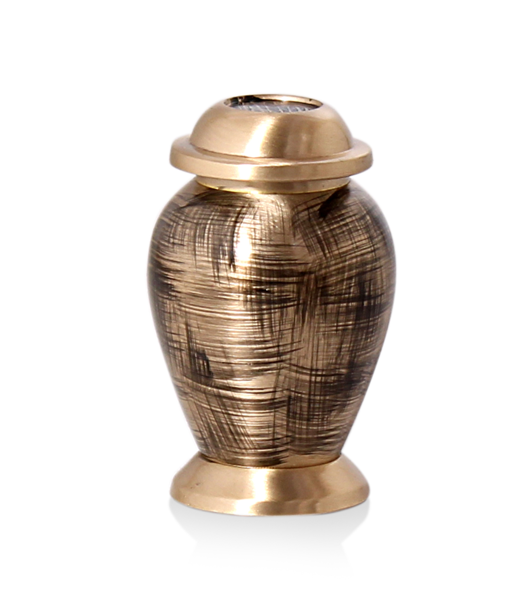 Kleine Vergulde Urn - Exclusief met Herinneringen