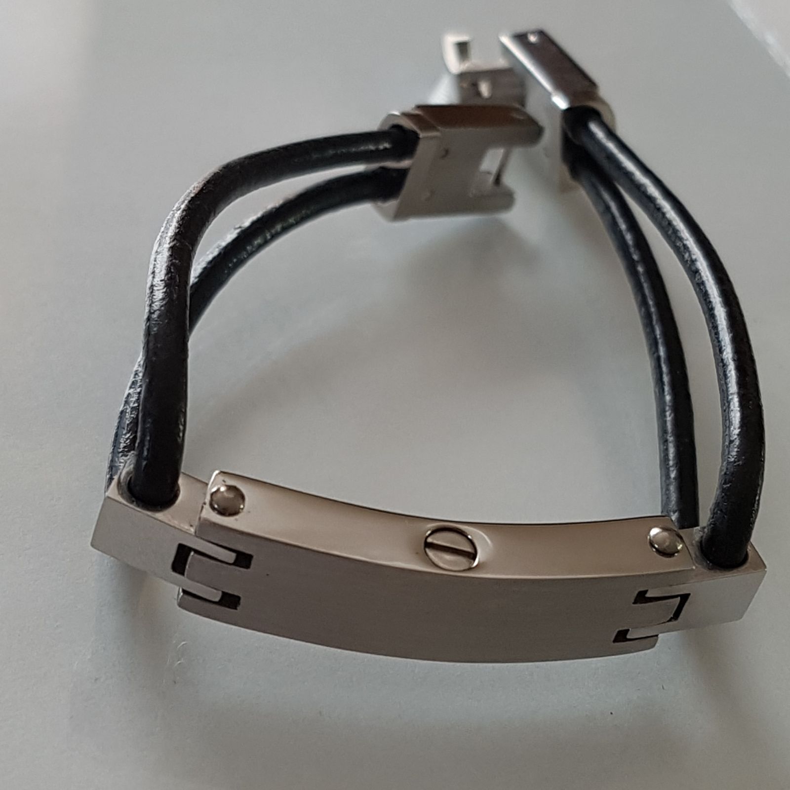 Graveerplaat voor heren armband - Afbeelding 8