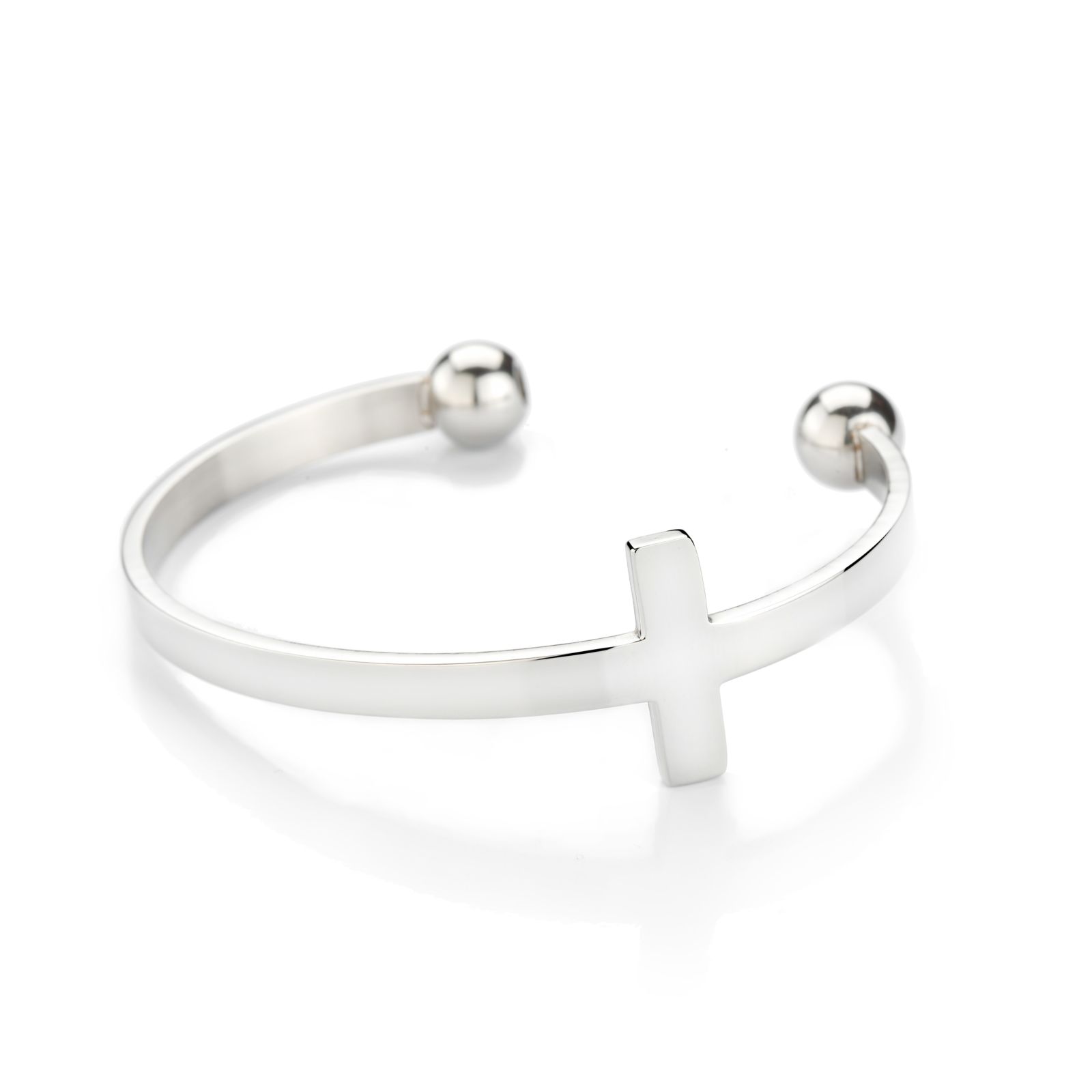 Armband met kruis en dubbele askamer