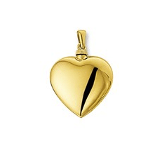 Gouden Hartvormige Ashanger - Afbeelding 6