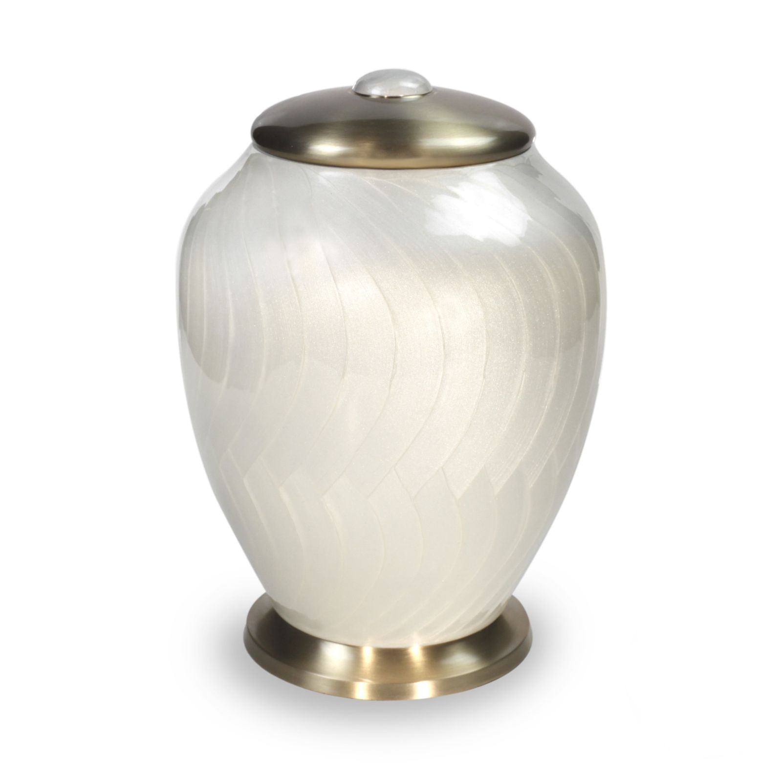 Urn van wit marmer in exclusief formaat - Afbeelding 4