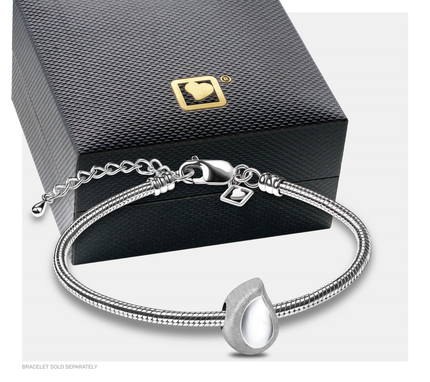 Asbedel Zilver Bicoler Traan - Afbeelding 3
