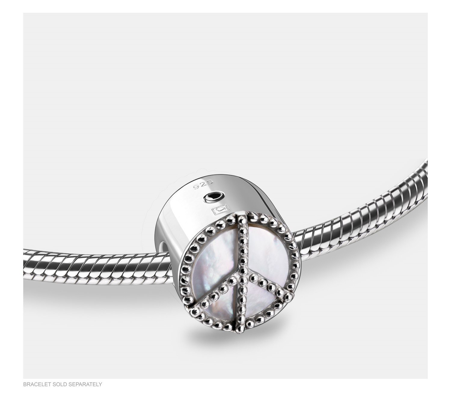 Asbedel Zilver Peace Pendant