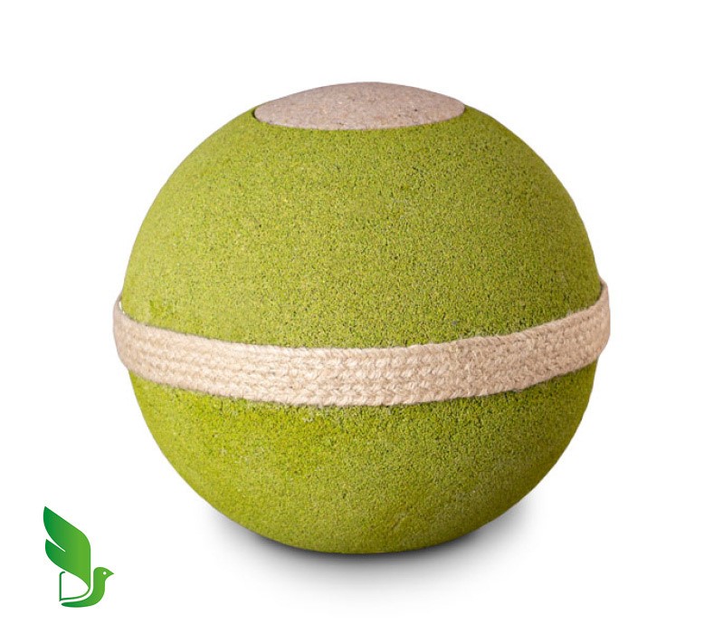 Biologische Ronde Urn met de naam Olea - Afbeelding 2