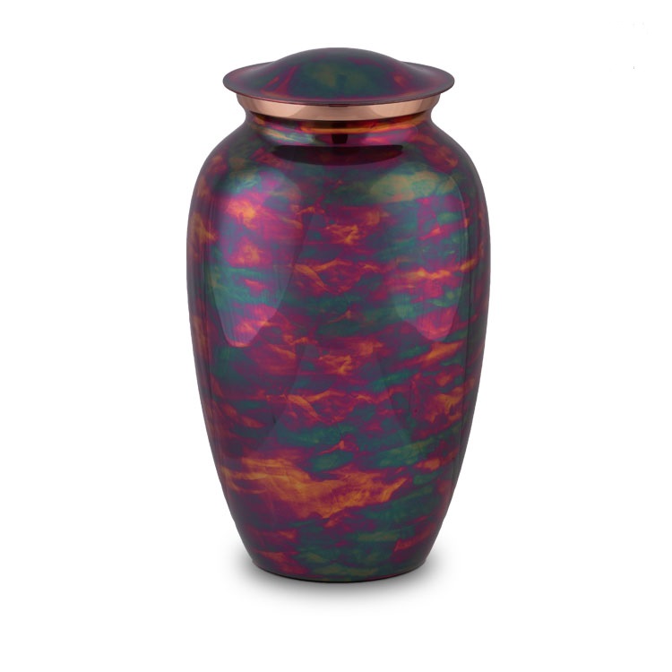 Elegante Raku Urn