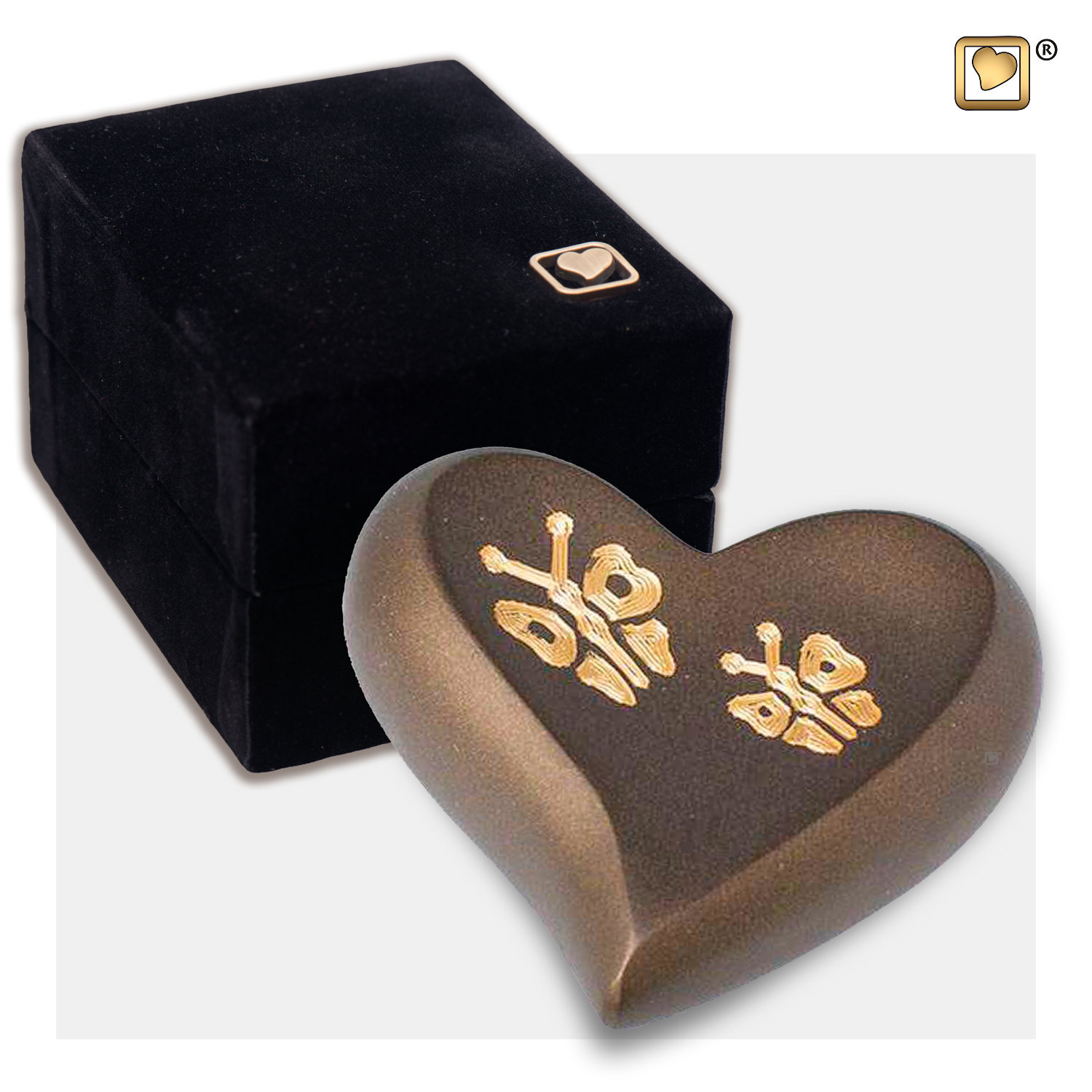 Mini Urn bruin vlinders - Afbeelding 3