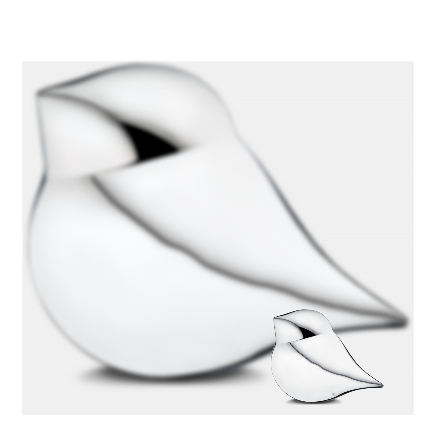 Glanzende Mini Urn voor Vogels (Medium)