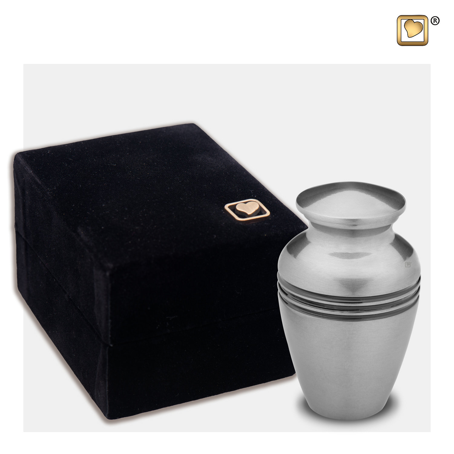 Mini Urn Zilver Klassiek - Afbeelding 3