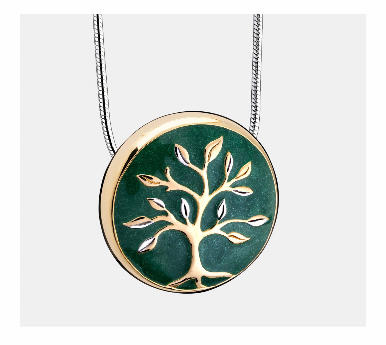 Vergulde Ashanger met Levensboom design