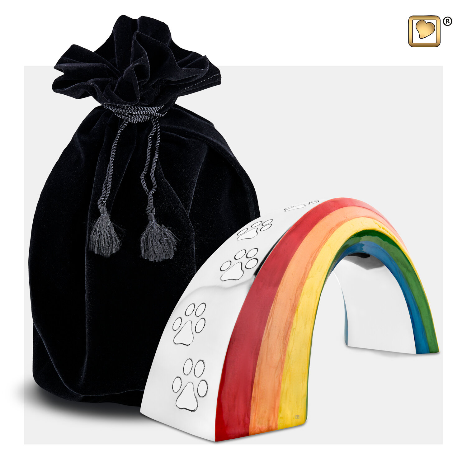 Kleine Dieren Urn Regenboog - Afbeelding 3