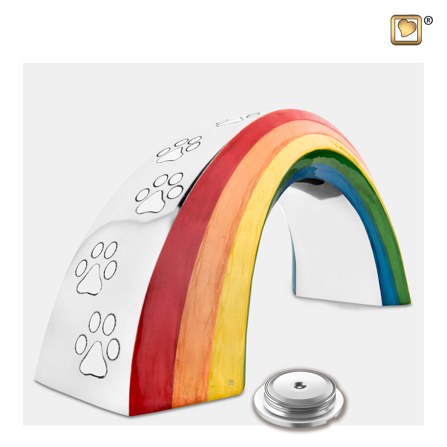 Kleine Dieren Urn Regenboog - Afbeelding 2