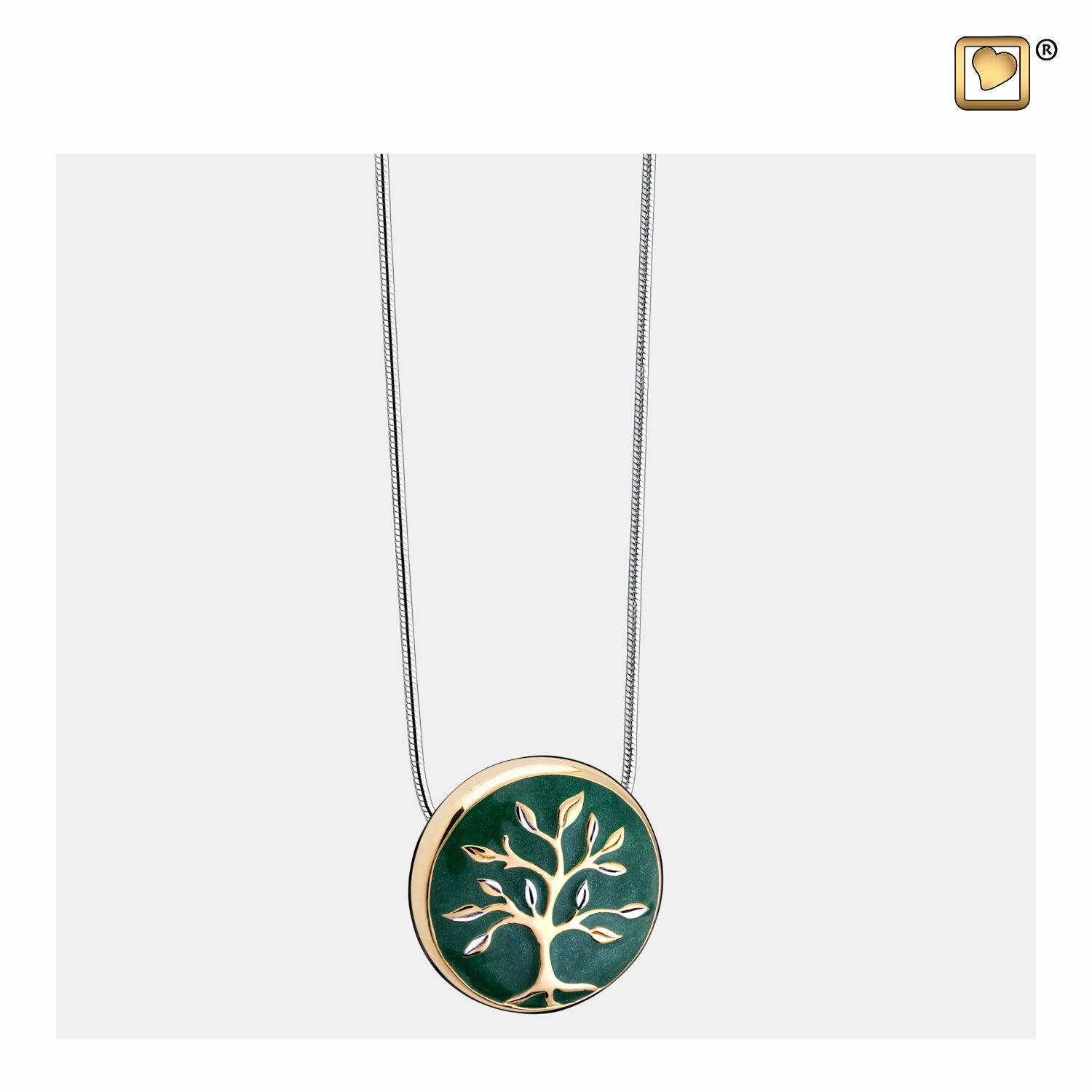 Vergulde Ashanger met Levensboom design - Afbeelding 2