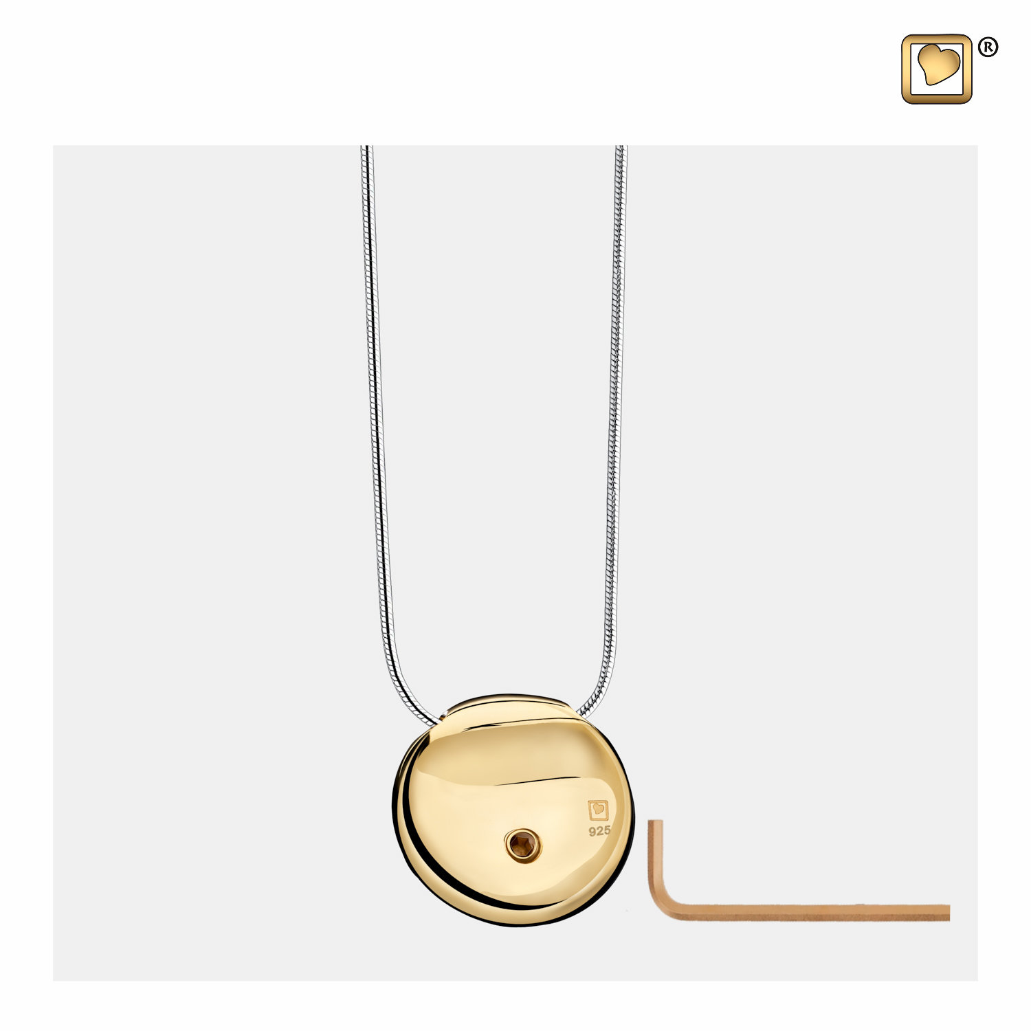 Vergulde Ashanger met Levensboom design - Afbeelding 3