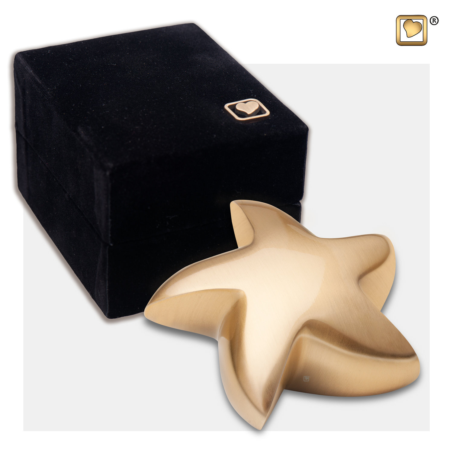 Kleine vergulde Matte Ster Urn - Afbeelding 3