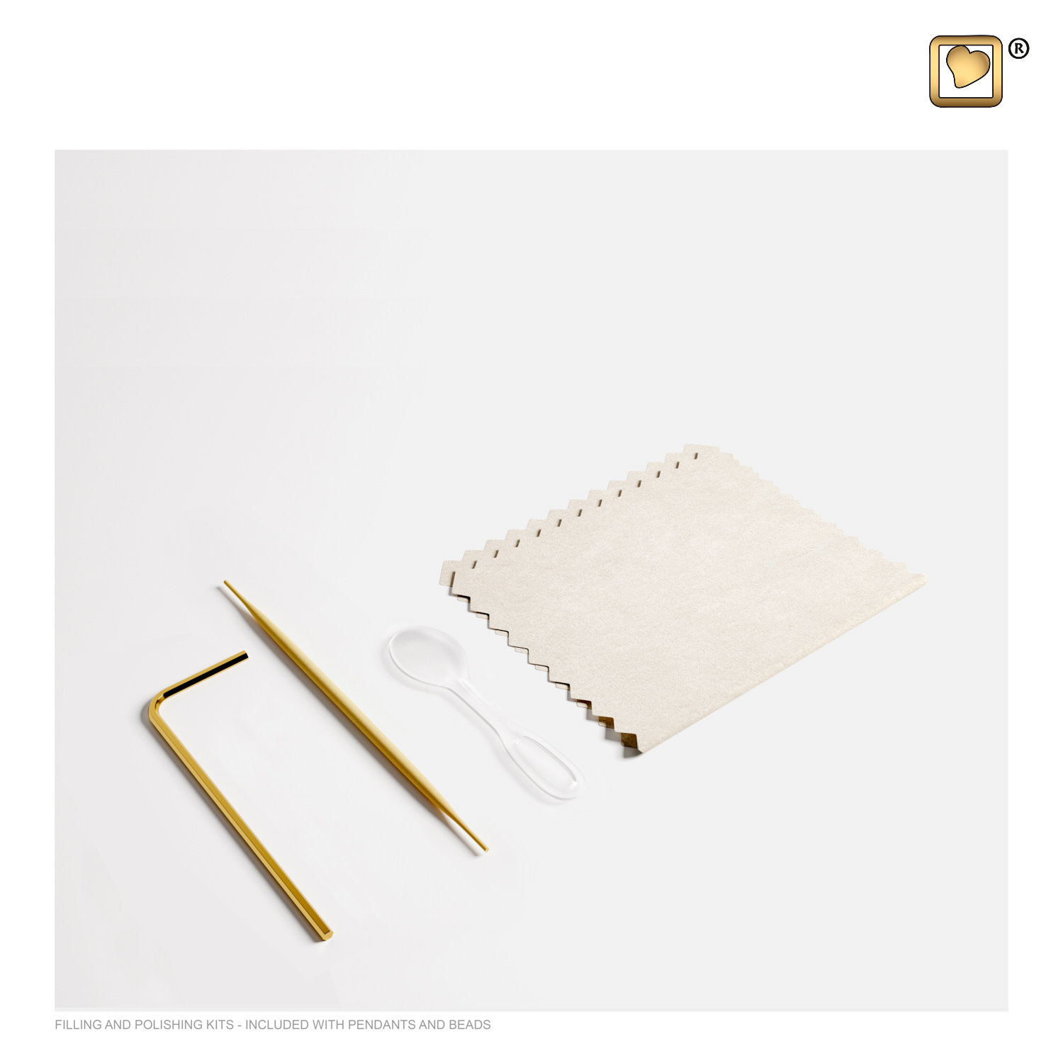 Ashanger hartvormig Two tone en Zirkonia - Afbeelding 4