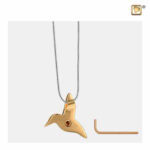 14k Goudvergulde Vogel Ashanger, Ashangers, Asjuwelen, Gedenksieraden, Urnhangers