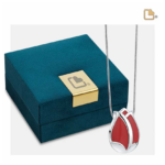 Ashanger Tulp Rood, Rode Tulp Ashanger, Ashangers, Gedenksieraden, Urnhangers
