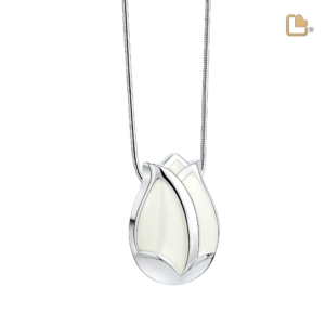 Ashanger Zilver Tulp Wit