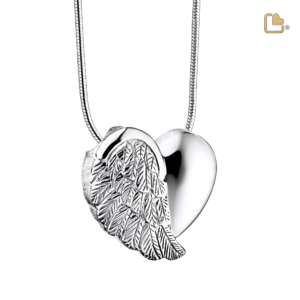 Ashanger Zilver Hart Lovewings