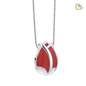 Ashanger Zilver Tulp Rood