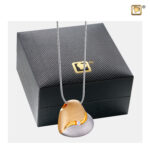 Asjuweel Hartje Goud Zilver, Asjuweel, Asjuwelen, Urnhanger, Gedenksieraden