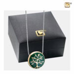 Gouden Ashanger Levensboom, Levensboom Ashanger, Asjuweel Levensboom Zilver Goudverguld