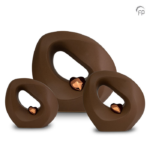 Grote Urn Bruin Set