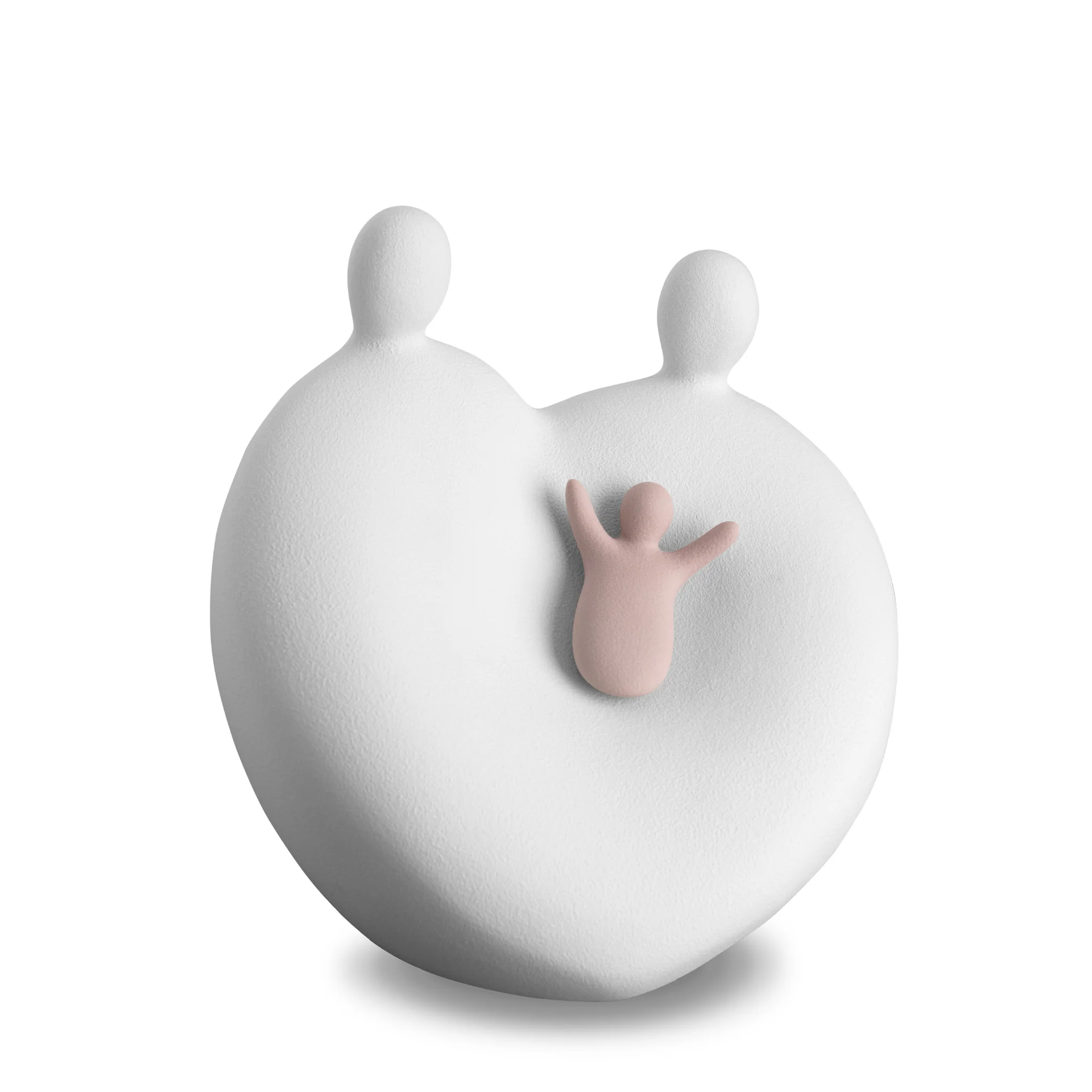 Grote Urn Wit Wieg Met Kind