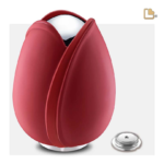 Grote Rode Tulp Urn, Tulp Urn Rood, Rode Tulpen Urne, Rode Tulp Urne