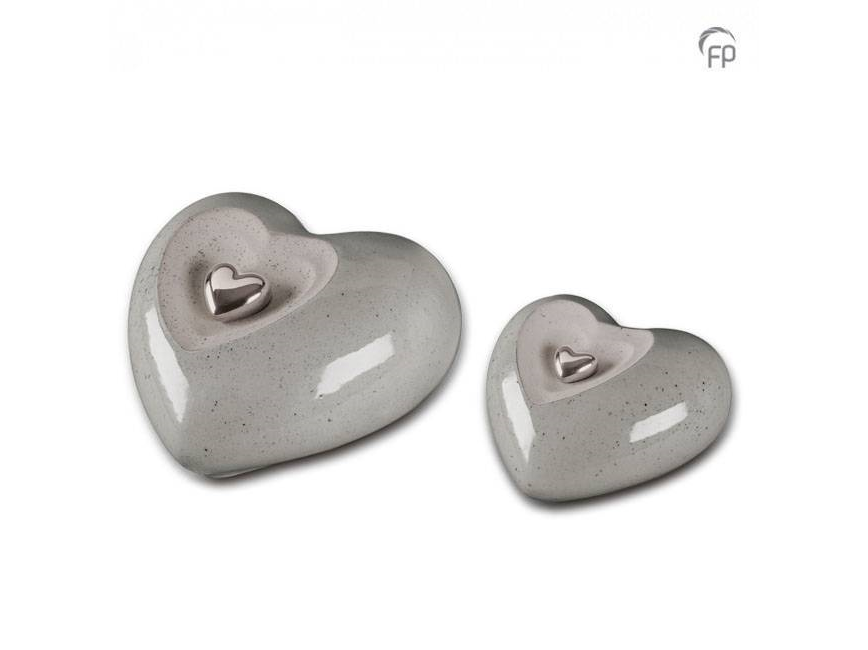 Hart Grijs Zilver Set
