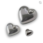 Hart Zilver Set