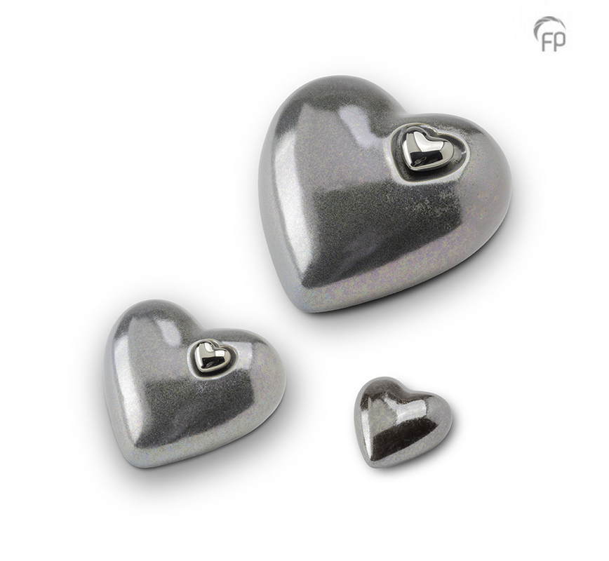 Hart Zilver Set
