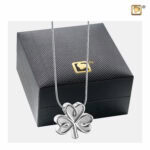 Klaver Ashanger, Ashangers, Asjuwelen, Urnhangers, Gedenksieraden