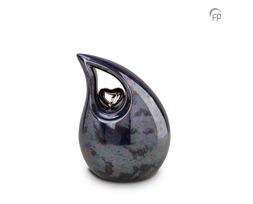 Medium Urn Zwartblauw