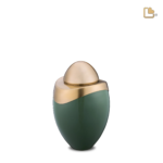Mini Urn Amore Zachtgroen Matgoud