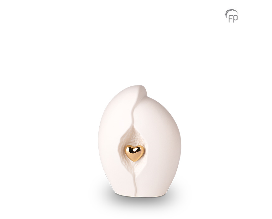 Mini Urn Keramische Wit