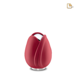 Mini Urn Tulp Rood