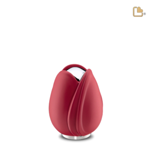 Mini Urn Tulp Rood