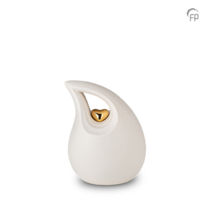 Mini Urn Wit Traan