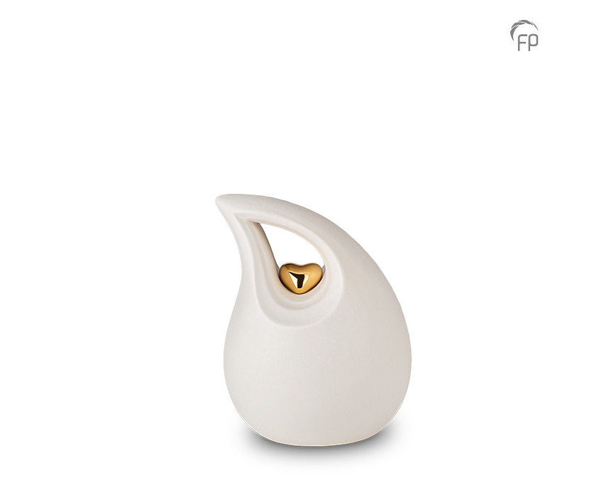 Mini Urn Wit Traan