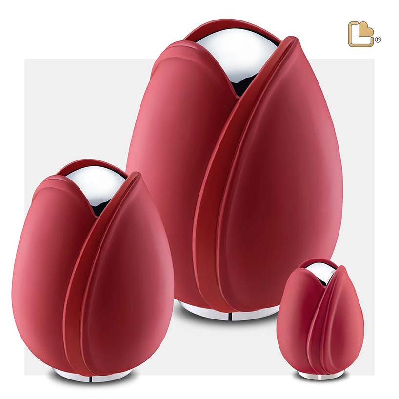 Rode Tulpen Urnen Collectie, Collectie Tulpen Urnen, Urnen, Urne