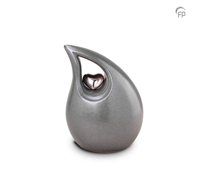 Medium Urn Traan Grijs
