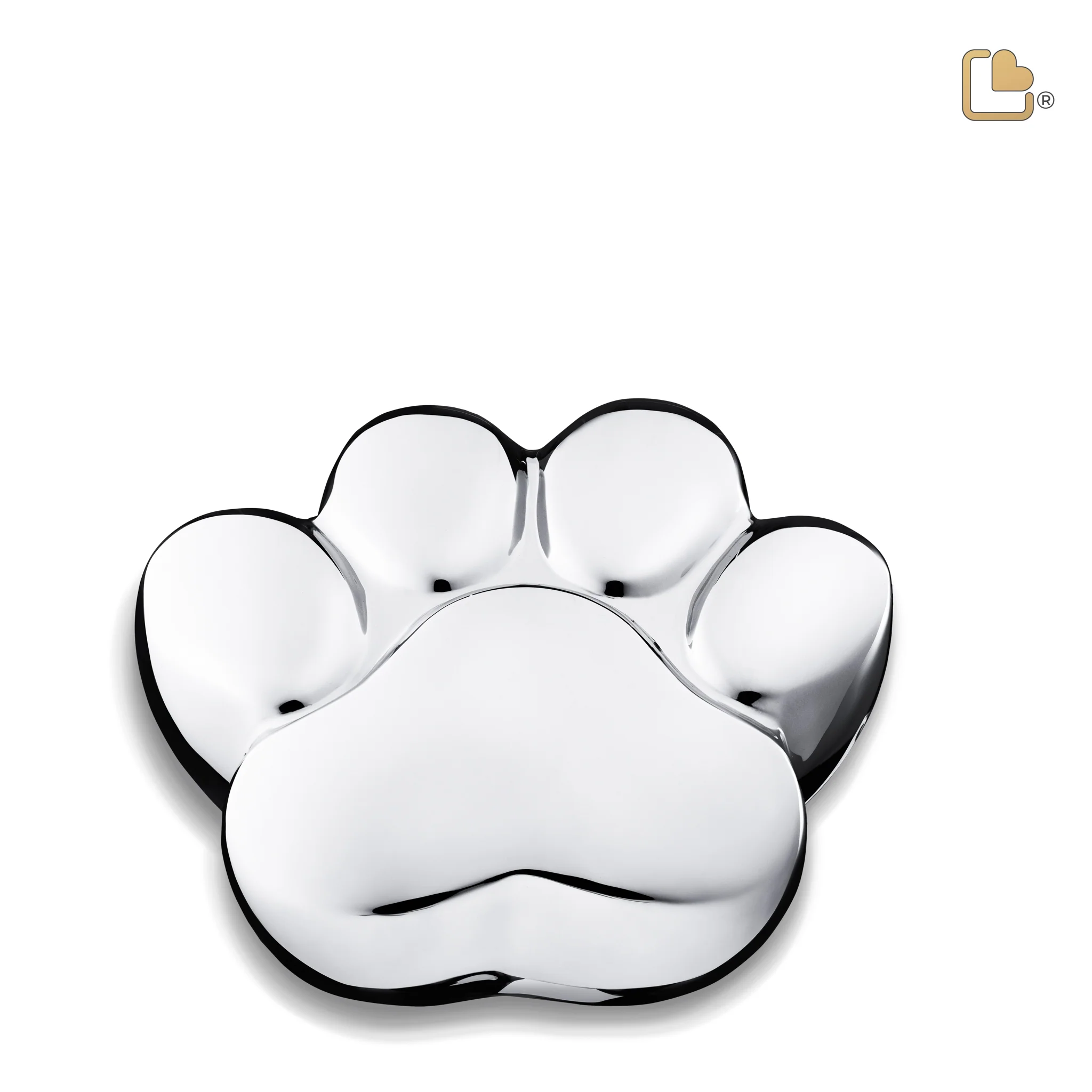 Medium Pootafdruk Zilver