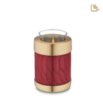 Kaarshouder Gemarmerd Rood