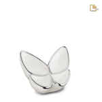 Mini Urn Witte Vlinder